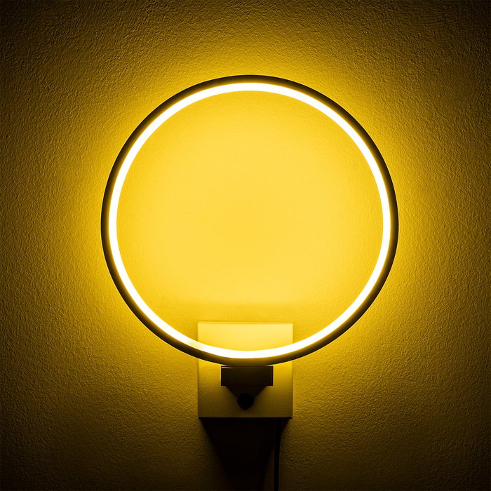Opviq Halka - 13310 Lámpara de pared blanca con LED integrado